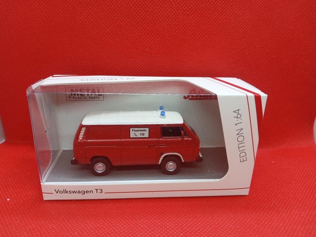 Miniatura 1-64 VW  T3 dos Bombeiros  da Shuco nova