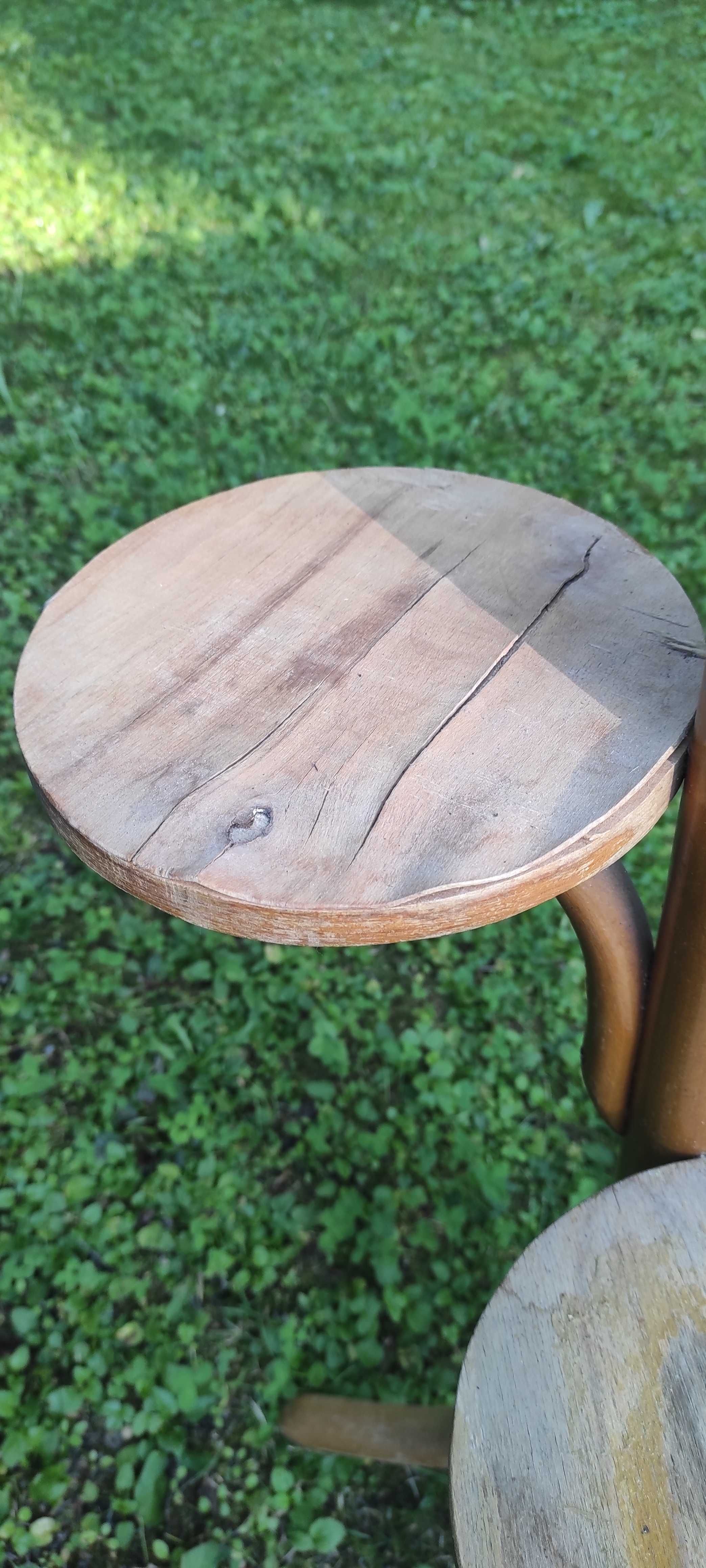 Stary kwietnik w stylu Thonet Fameg PRL design lata 50/60