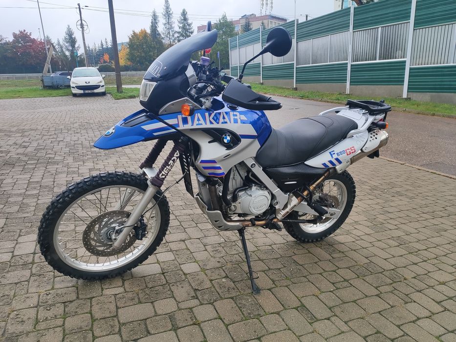 BMW F650Gs Dakar lift