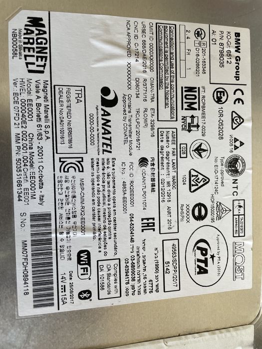 Bmw entrynav2 Evo gps carplay