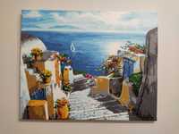 "Korsyka"-przepiękny obraz akrylowy na płótnie!