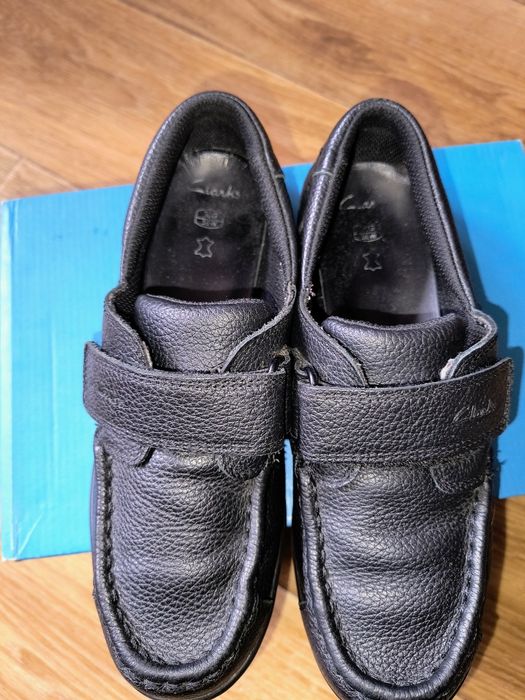 Напівчеревики дитячі шкіряні Clarcs, розмір 36