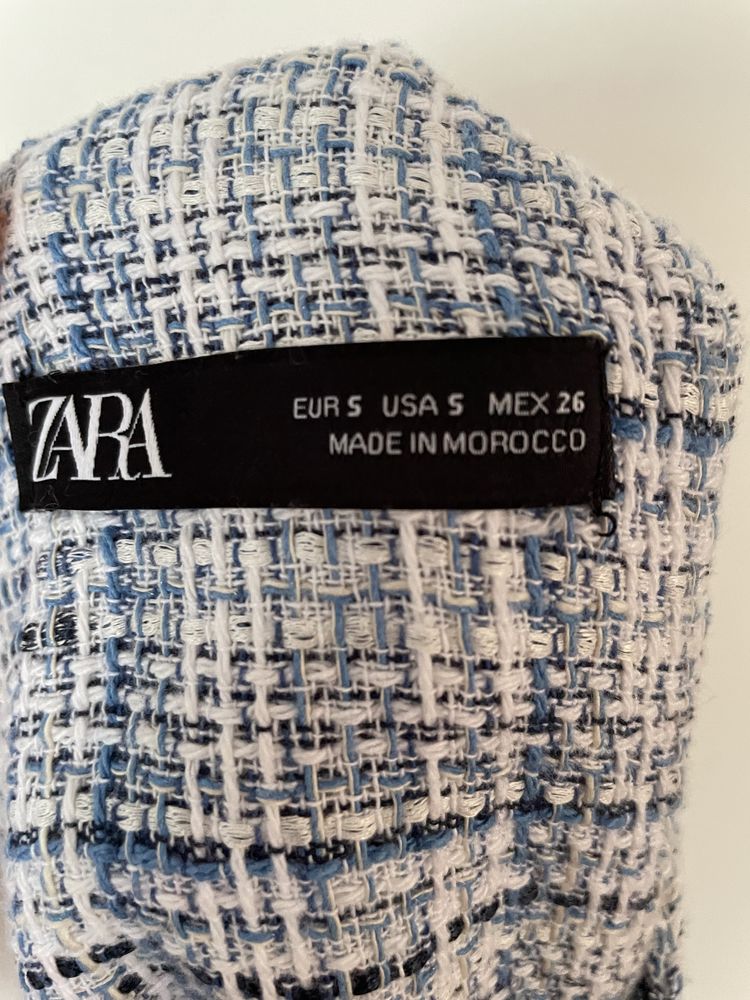 Сарафан zara твід, шанель