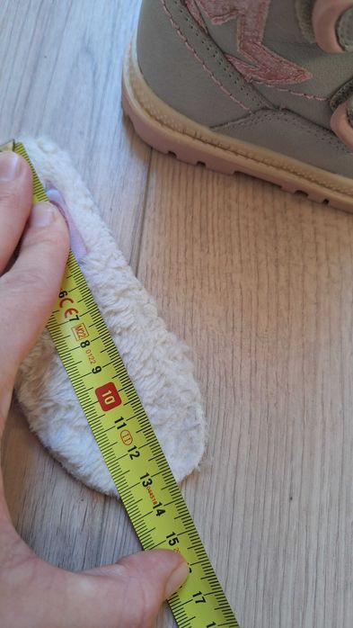 Zimowe ocieplane buty/botki szare/popielate Cool Club r.21