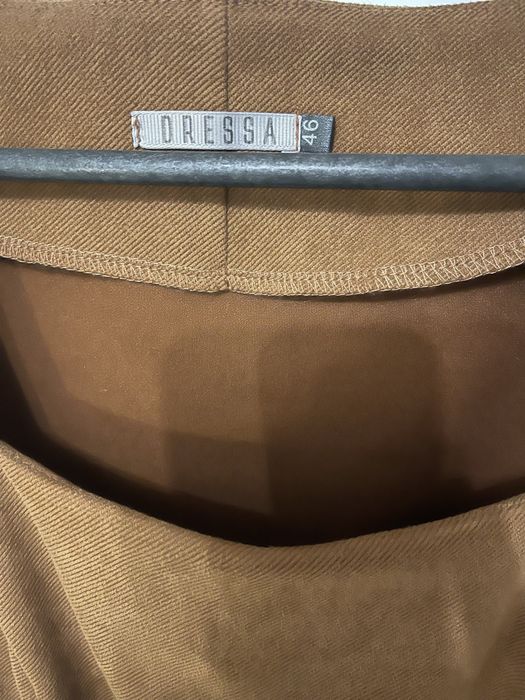 Платье теракотовое