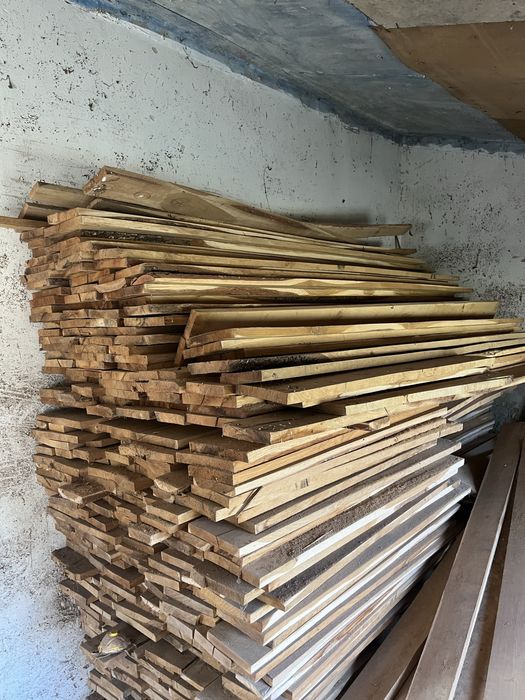 Суха дубова дошка обрізна