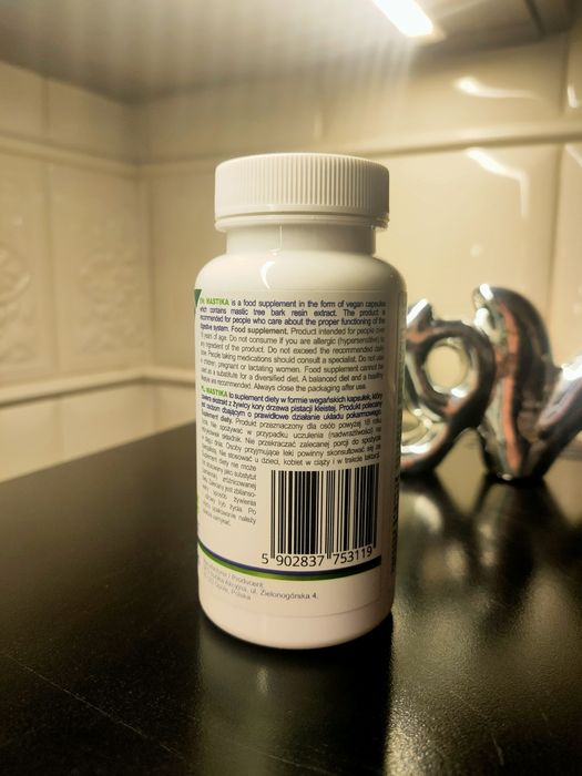 Tabletki na trawienie mastika