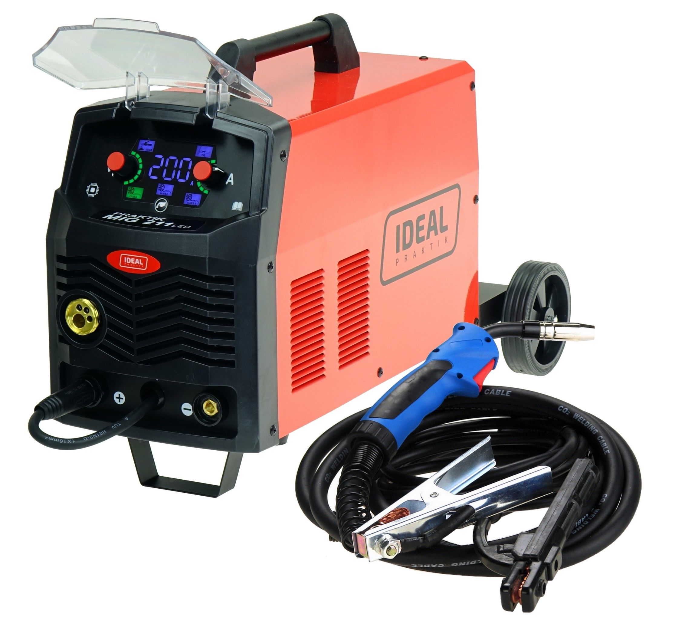 spawarka migomat mig\mma\TIG  praktik 211 synergia led ideal zestaw