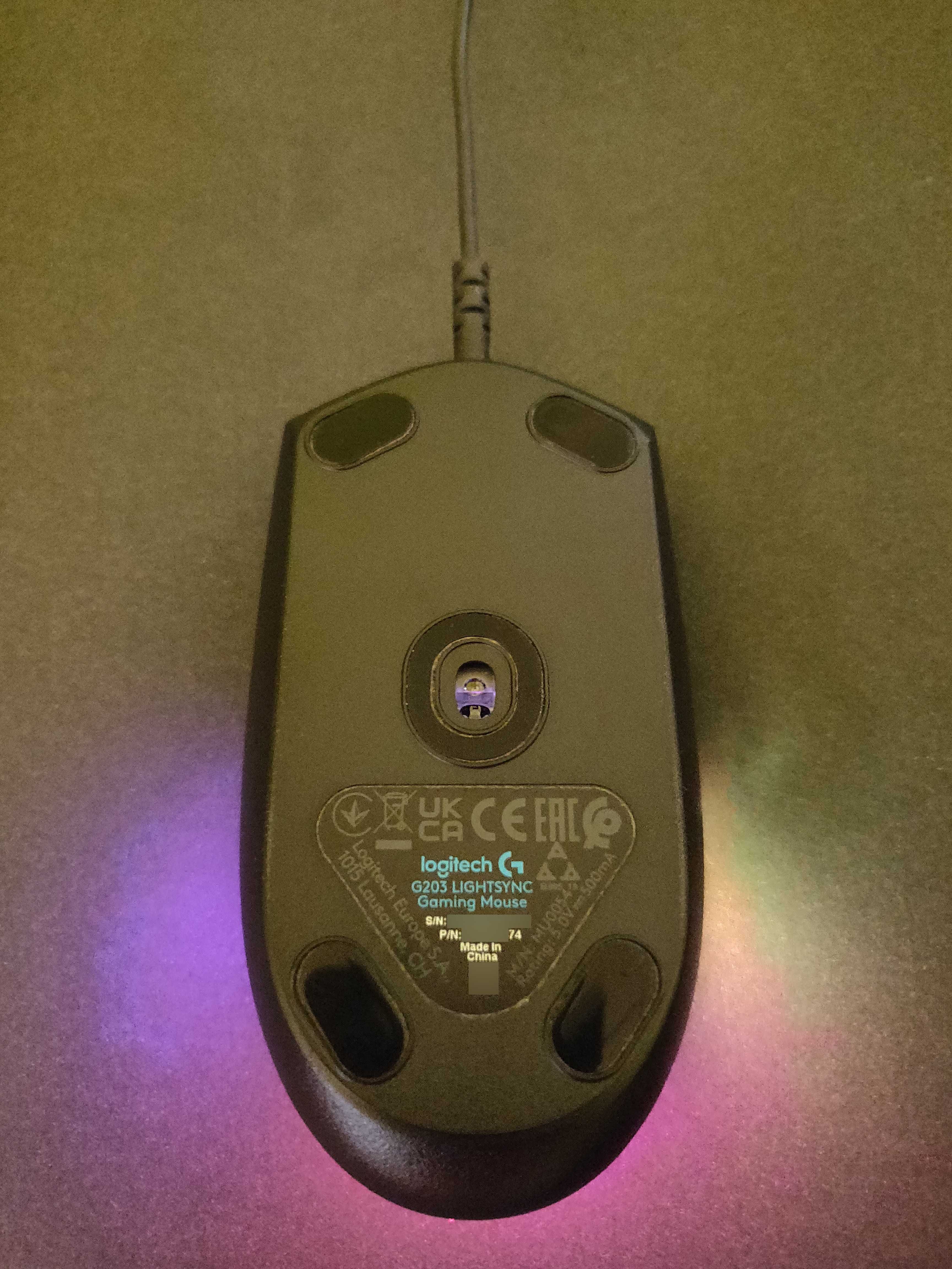 Rato Logitech G203 Lightsync 8000DPI