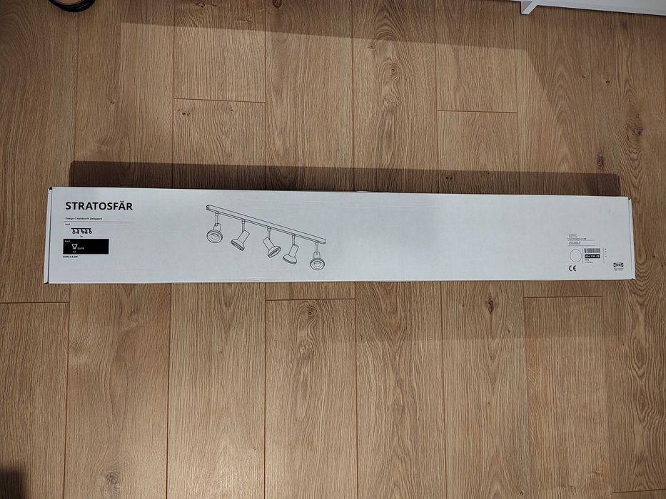 Lampa Ikea STRATOSFÄR nowa okazja 5 punktów GU10