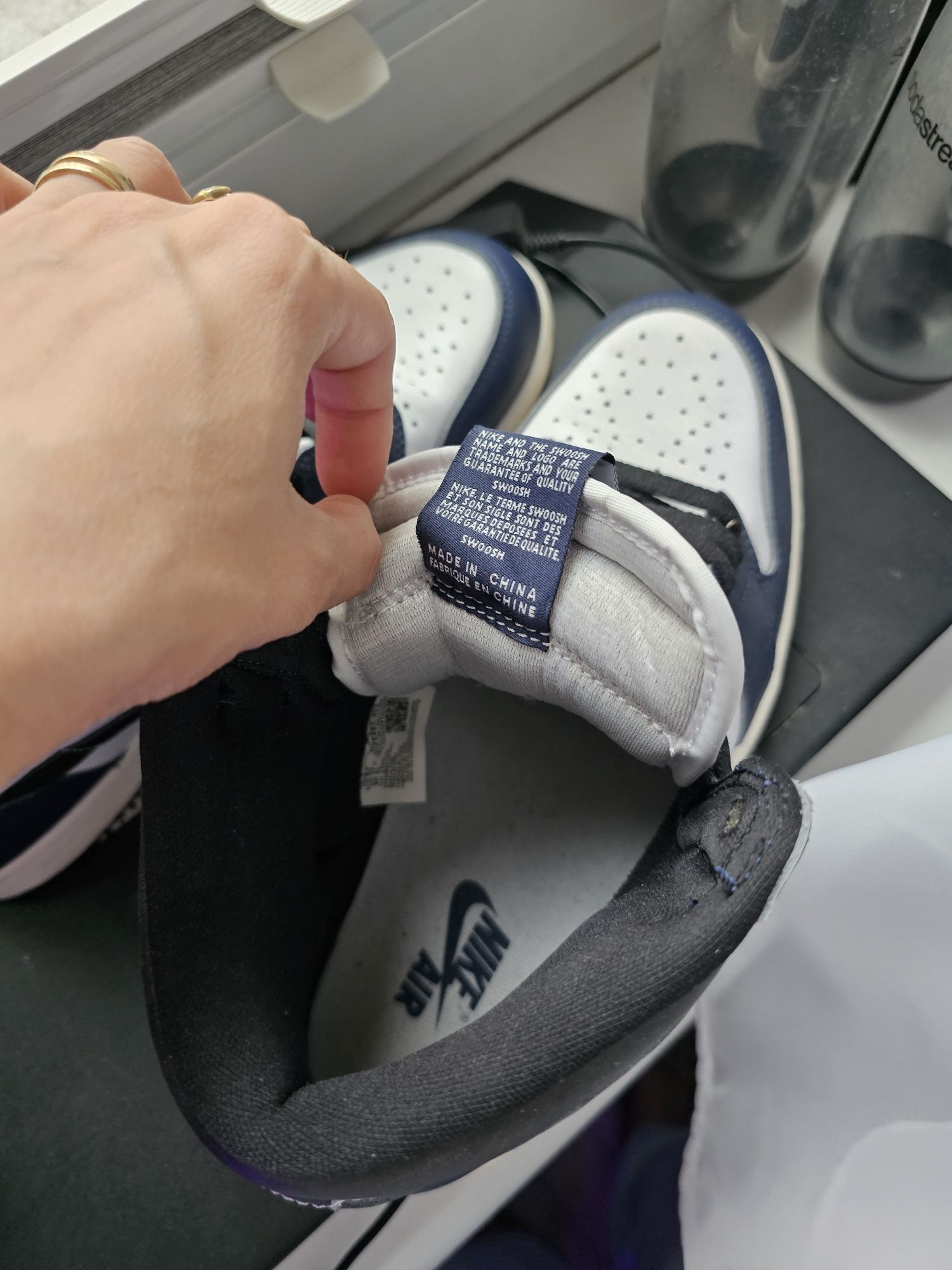 JORDAN 1 retro hlgh og "MIDNIGHT NAVY" roz 43