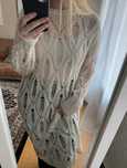 H&M efektowna sukienka sweterkowa tunika sweter M/L