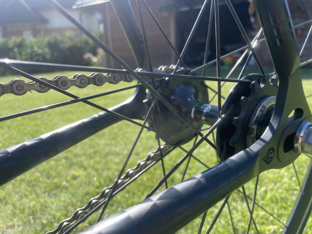 Cinelli Gazzetta with full Columbus ostre koło jak NOWY