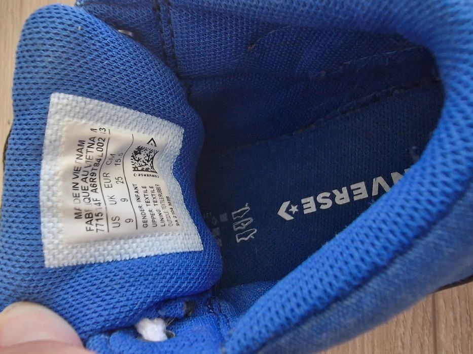 Кеды высокие Converse All Star, оригинал, размер 25