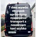 Opróżniamy tanio mieszkania 7 dni