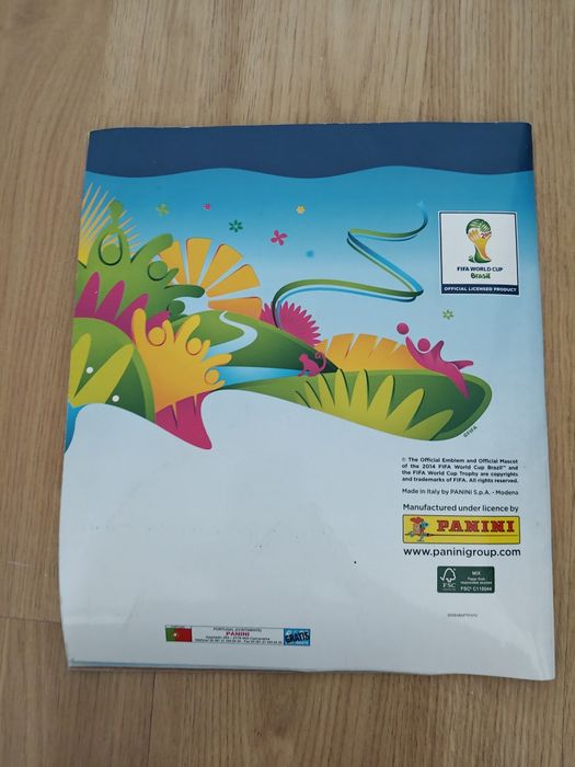 Caderneta do mundial Brasil 2014