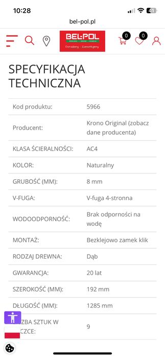 Panele Super Natural Classic Dąb Khaki 5966 AC4