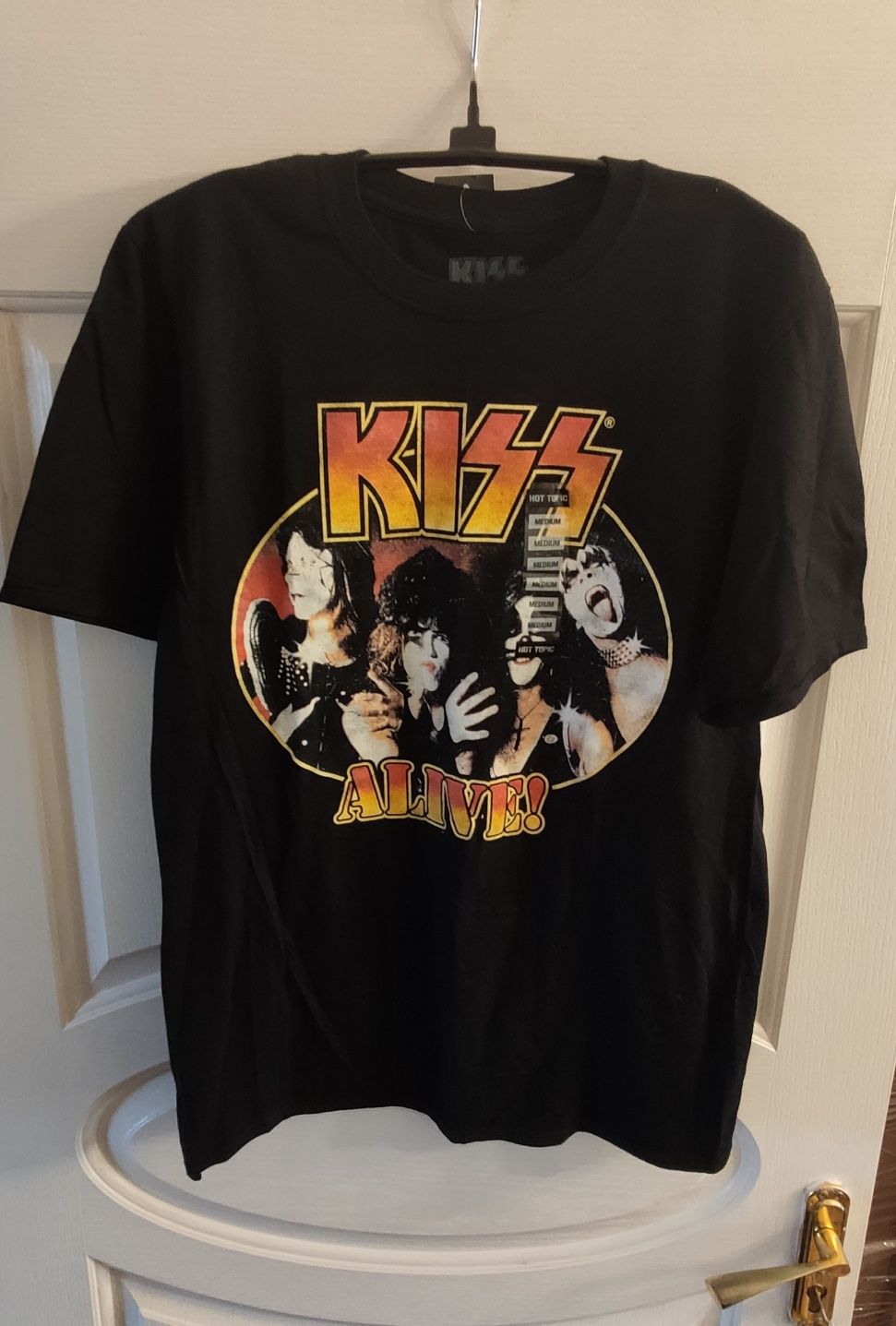 Эксклюзивная футболка группы Kiss. Hot Topic. Новая.