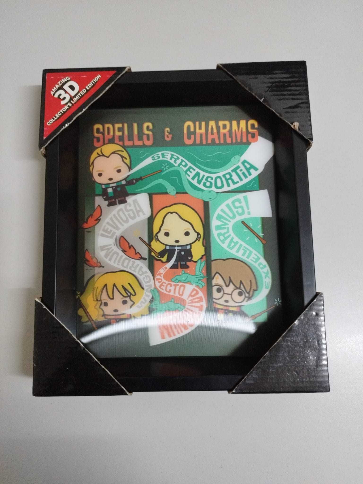 Poster 3D Harry Potter - Kawaii Spells