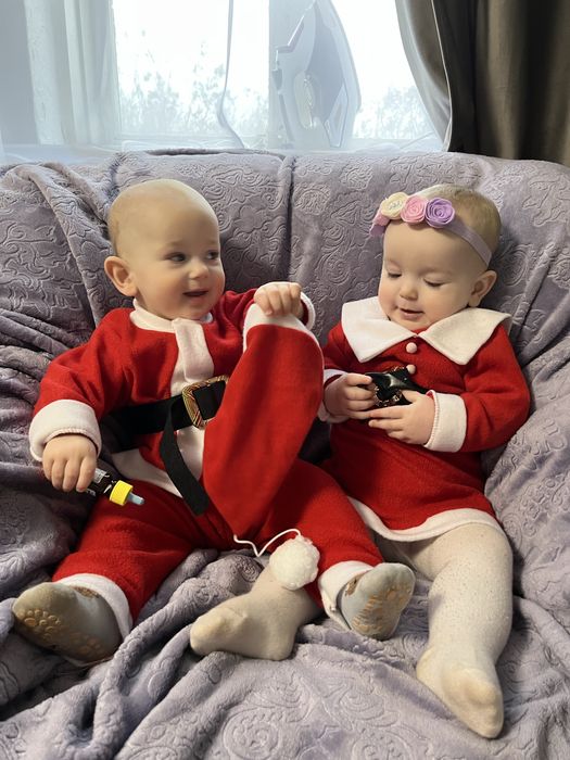 Новорічний костюм санти