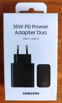 Adaptador de viagem Samsung Fast Duo 35W novo selado com garantia