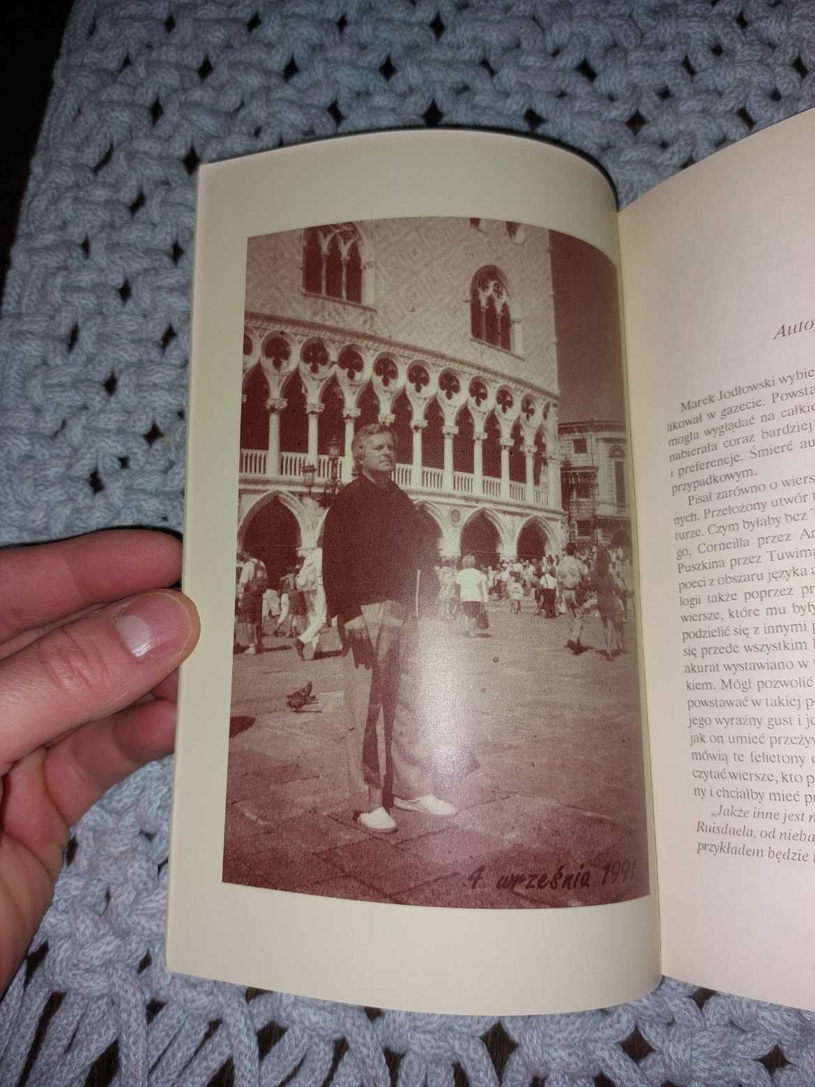 Książka "Wirydarz poetycki doglądany przez Marka Jodłowskiego"; 1993