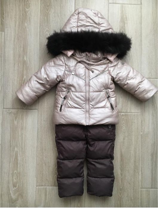 Зимовий комбінезон для дівчинки