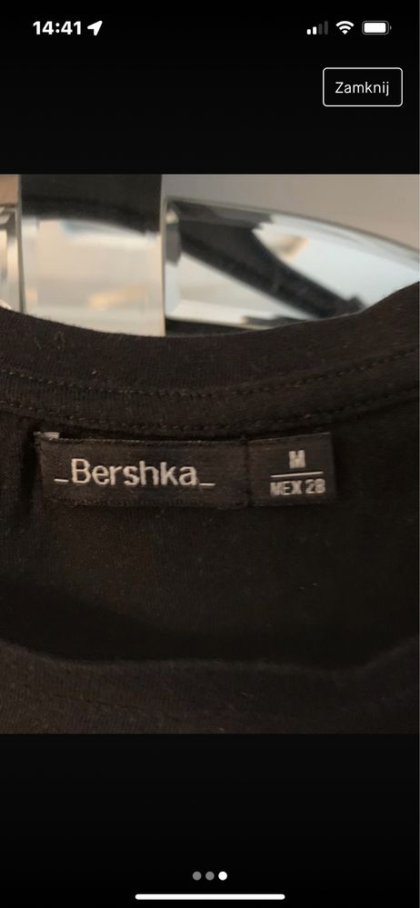 Bershka czary top bokserka r. S/M