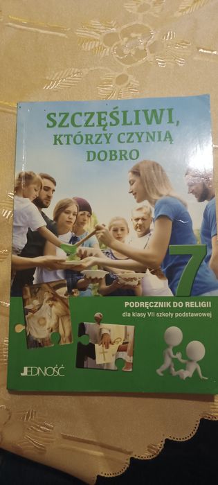 Książka do religii szczęśliwi którzy czynią dobro klasa 7