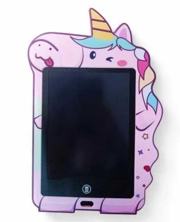 Tablet graficzny Tęczowy Jednorożec Znikopis do rysowania 7''