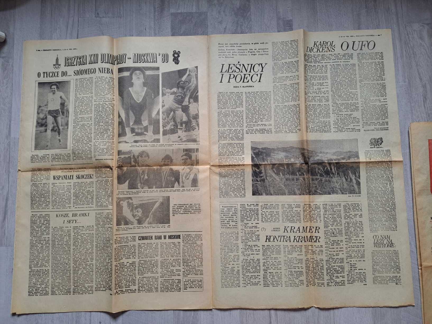 Trybuna Robotnicza, z dn. 3.08.1980r., PRL