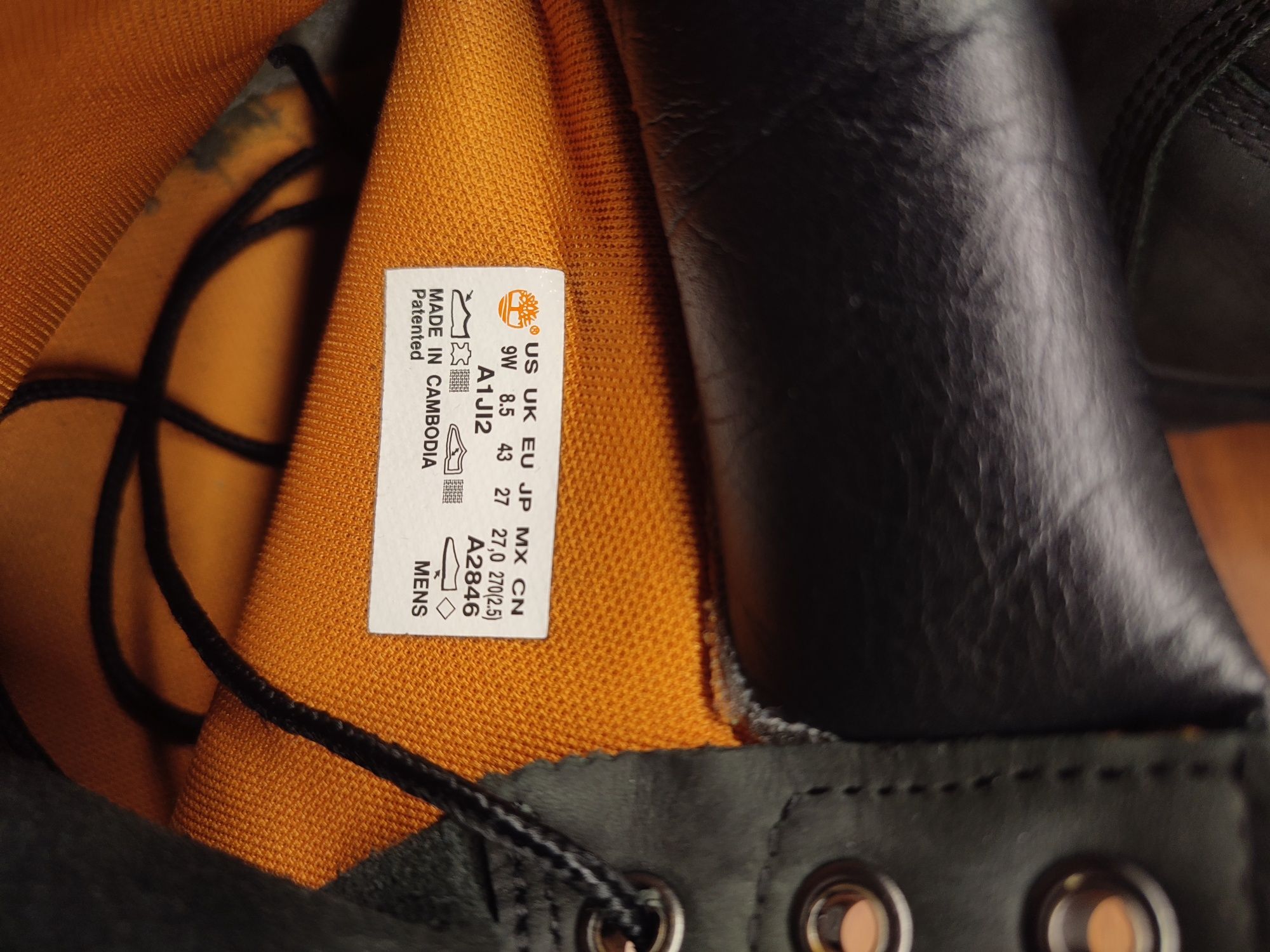 Timberland buty męskie r 43 boots 6 in inch trapery zimowe