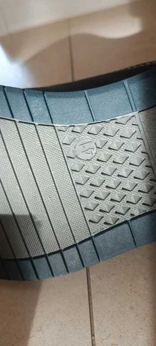 Męskie czarne wsuwane buty półbuty