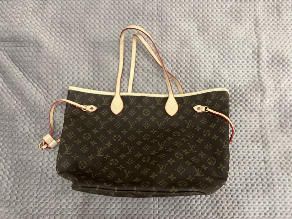 Torba neverfull torebka shopper na ramie lv monogram vuitton