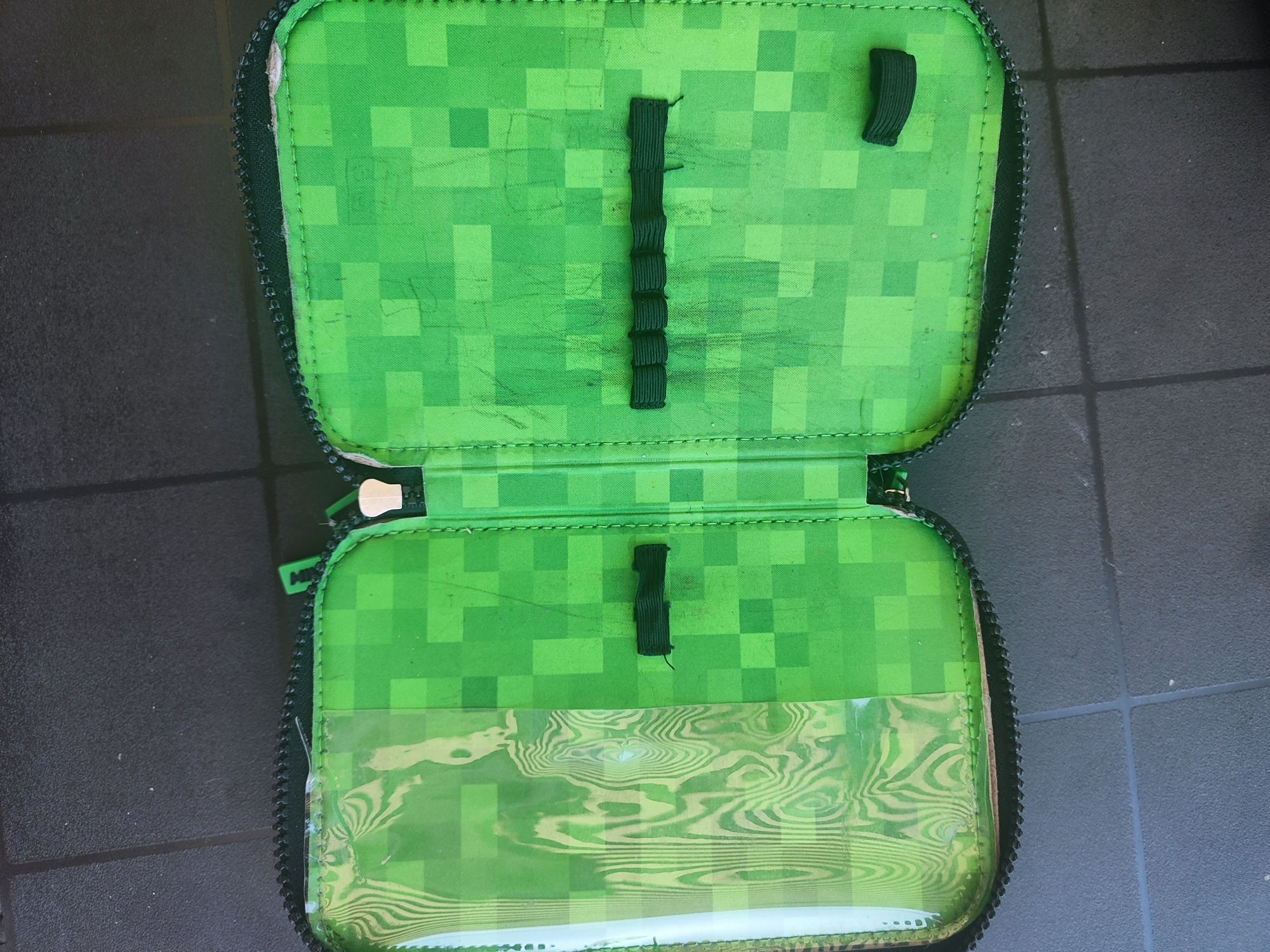 Tornister plecak piórnik Minecraft