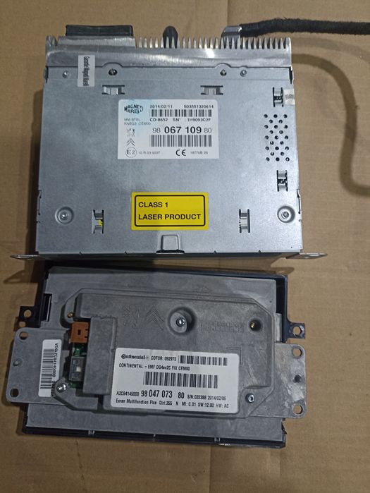 Оригінальна магнітола навігація PEUGEOT 508 Citroen C5 C4 DS4 98067109