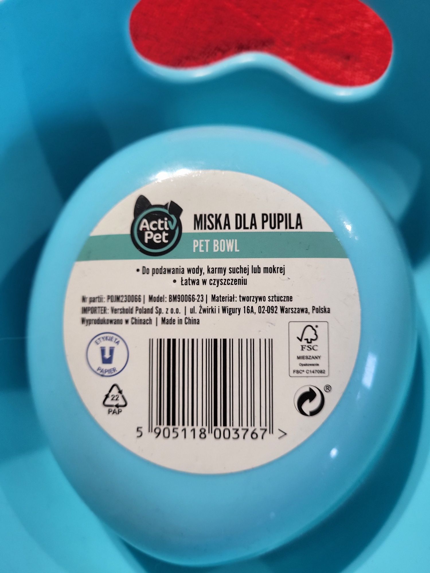 Miska dla pupila Activ pet
