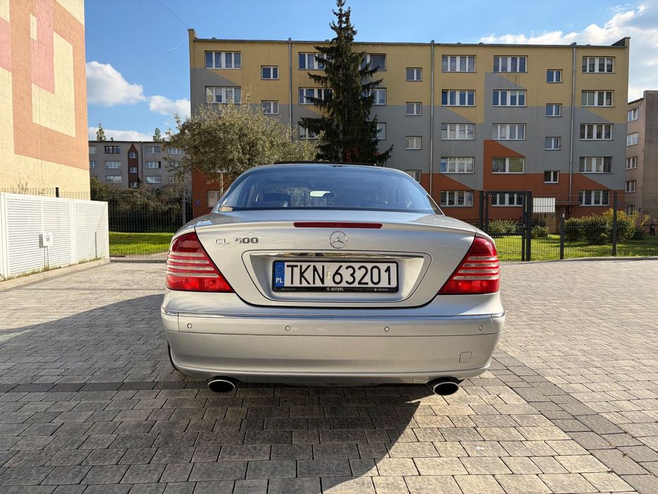 Mercedes-Benz CL Mercedes CL500 Keyless Fotele Komfortowe Masaż Wentylacja Bez ABC