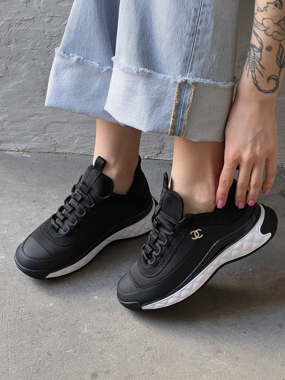 Жіночі кросівки Chanel Sneakers Black, різні кольори р36-40