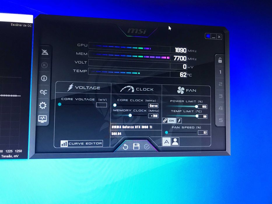 Desktop Gaming RTX 3060 TI + 12400F