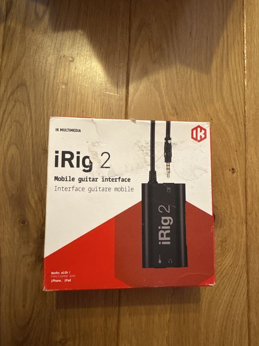 Гітарний процесор, Інтерфейс для iPOD/iPhone/iPAD IK MULTIMEDIA iRIG 2