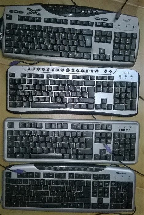 Teclado a funcionar bem