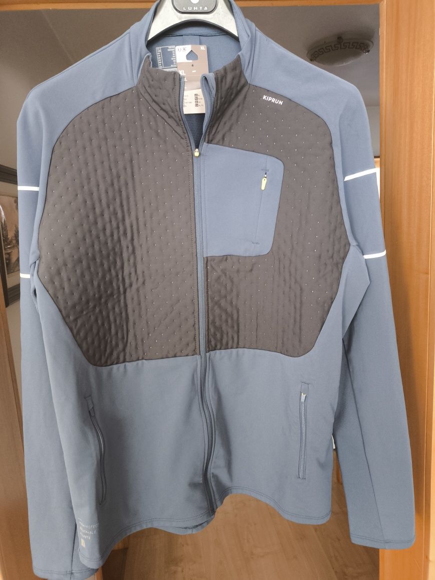 Novo - Casaco de Corrida Quente Decathlon Kiprun Run 900 Warm Homem Az