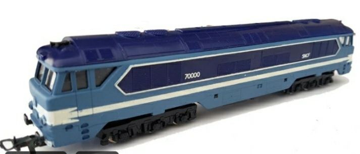Locomotiva  sncf mehano e linhas