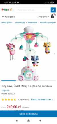 Karuzela Tiny Love na łóżeczko