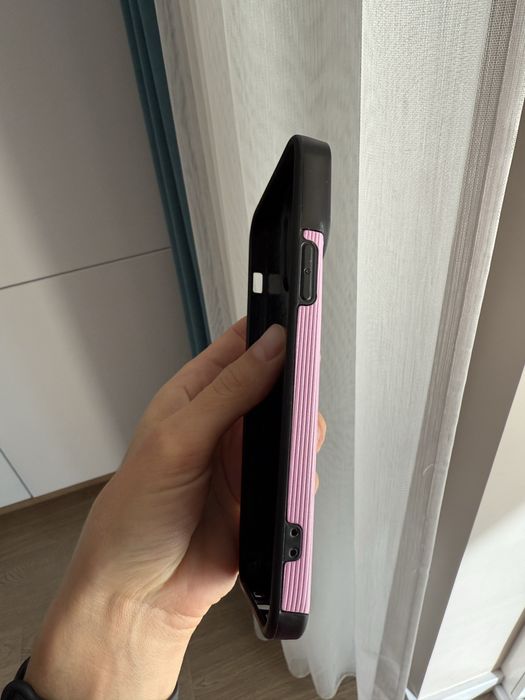 Чохол рожевий леопард Iphone 14 Pro Max