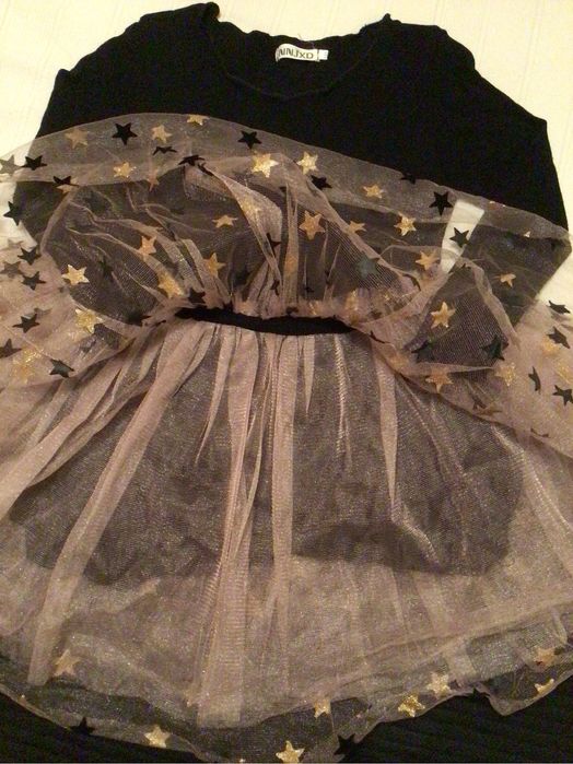 Vestido de Halloween 6/8 anos