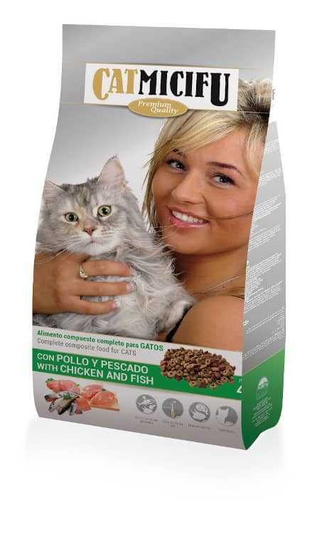 Sucha karma dla kota Cat Micifu 4 kg Premium ryba +kurczak