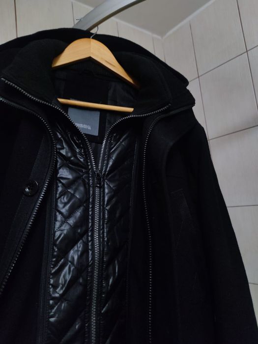 Kurtka płaszcz XL  Angelo Litroco C&A c and a wool elegancki męski pła