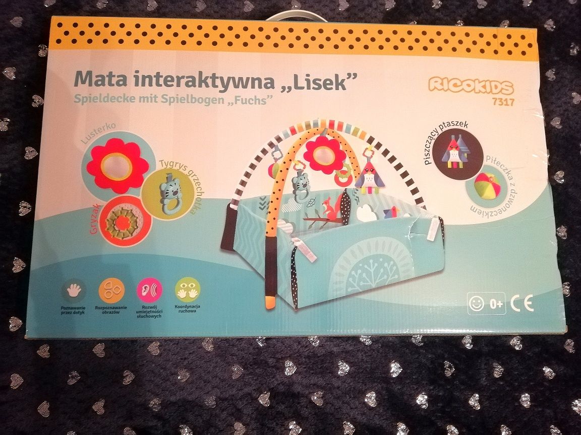 Duża mata interaktywna Ricokids 3w1